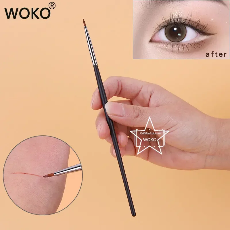 T22 pinceau de maquillage Eyeliner fin pinceau Eyeliner Gel liquide précision mince pinceau Eyeliner Long outil de maquillage professionnel pour les yeux