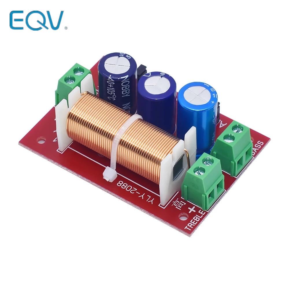 YLY-2088 400W Filter Crossover 2 Arah Yang Dapat Disesuaikan 1 Unit Speaker Audio Pembagi Frekuensi Dual Bass Jangkauan Penuh