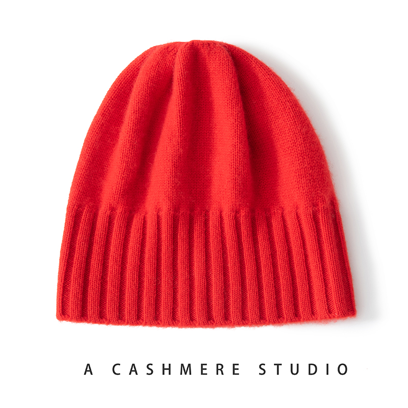 High Quality Winter Hats Women Casual Outdoor Soft Keep Warm Cap Cashmere Knitted Solid Color Ribbit Beanie Hat
