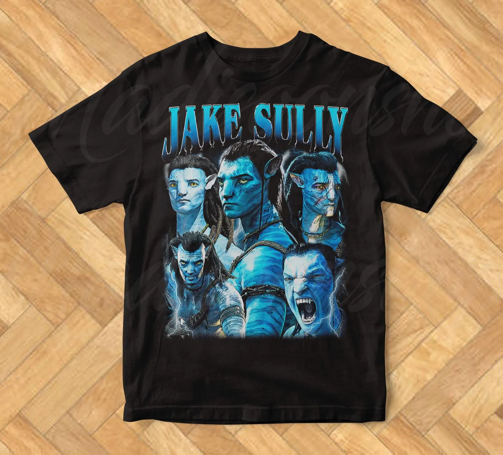 T-shirt Jake Sully Avatar: T-shirt da uomo vintage in morbido cotone colorato