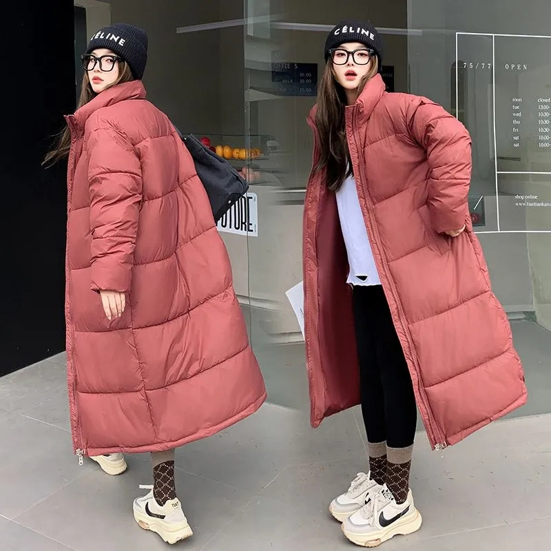女性のカジュアルなパーカー,厚くて暖かい綿のコート,防風性,新しいファッション,2024