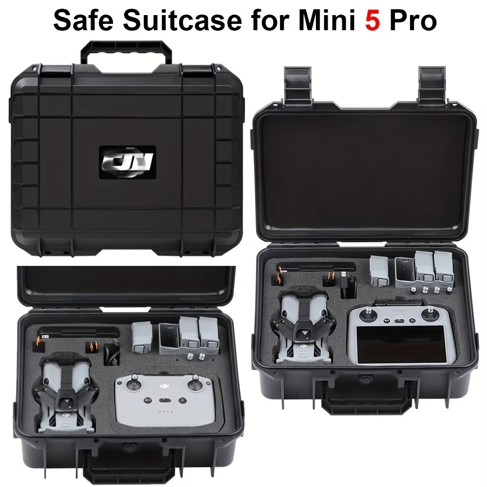 Adecuado para estuche de almacenamiento DJI 5 Pro, estuche a prueba de explosiones 5 Pro, estuche rígido portátil de gran capacidad