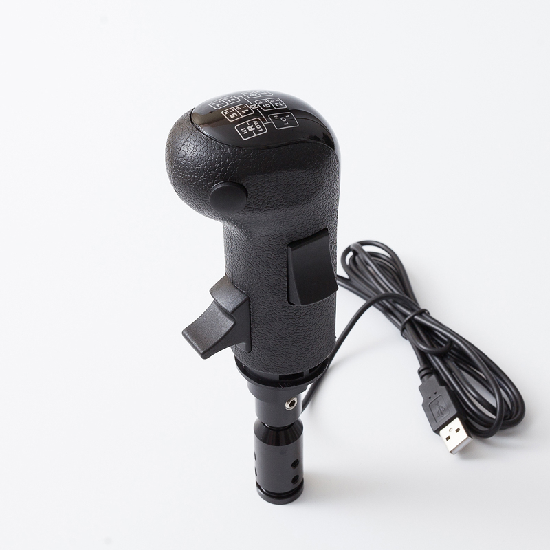 Gałka zmiany biegów USB do Euro Truck Simulator 2 ATS ETS2 High Low Gear Game Shifter do Logitech G923 G29 G27 G25 PXN V9 V10 V99 A7