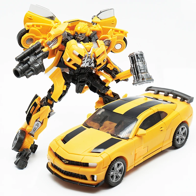 Robot de Transformation en alliage de plastique, jouets de voiture, film animé Bumblee, série de figurines d'action, cadeau d'anniversaire pour enfants