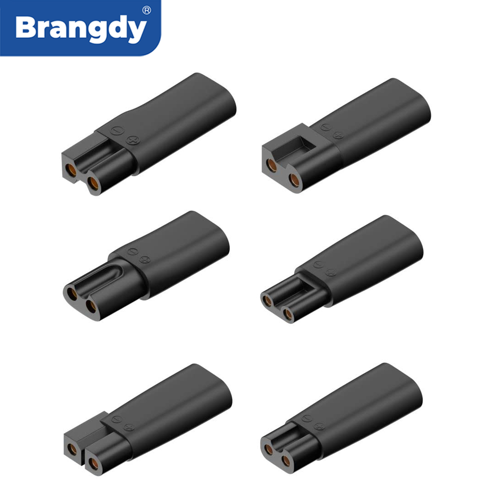 Brangdy 6 pièces chargeur de remplacement type-c adaptateur USB adapté à tous les types de tondeuses à cheveux électriques tondeuses à barbe rasoirs