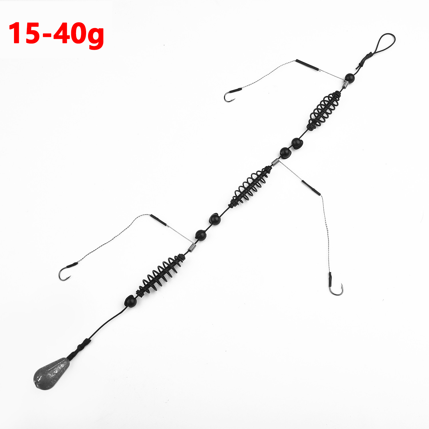 Gancho de pesca artificial isca gaiola conjunto alimentador de pesca baitholder anzol peche bagre gabaritos carpa equipamento de pesca ferramentas 15g-40g