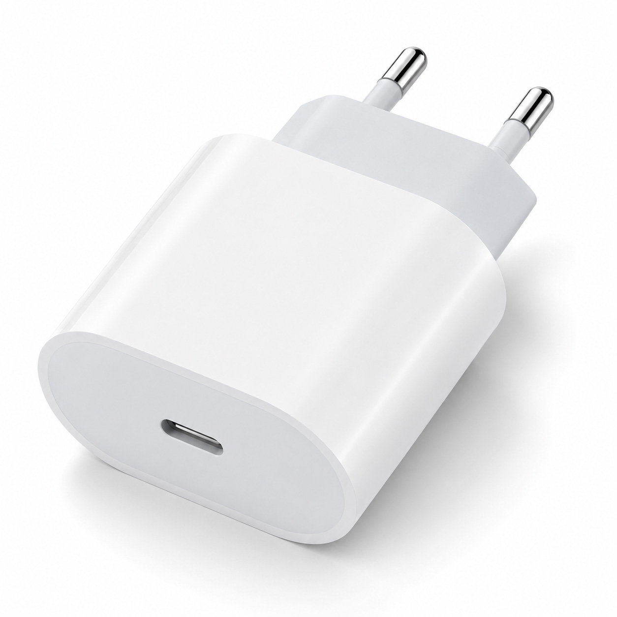 Chargeur rapide USB C PD 20W avec adaptateur prise EU pour iPhone 16 15 14 13 12 11 iPad Samsung OnePlus, câble Type C, chargeur mural de voyage