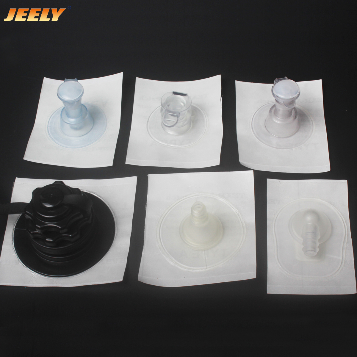 Valve de gonflage pour kitesurf, 4 pièces/lot, tous modèles, en TPU et PVC, avec colle MPU auto-adhésive