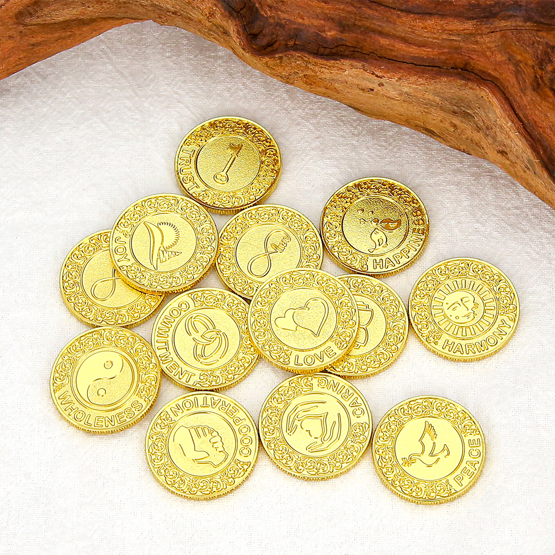 Set di 13 Monete Metalliche Arrhae per Cerimonia Nuziale, Souvenir di Unità, Gioielli da Donna, Regalo per Cerimonia