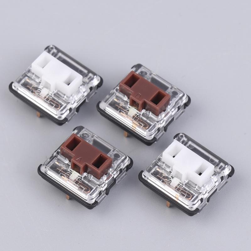 5 Buah Pengganti Sakelar Keyboard Profil Rendah Sumbu Putih Merah Coklat untuk Logitech G913 G915 G813 G815 Perbaikan Keyboard Mekanis Pa