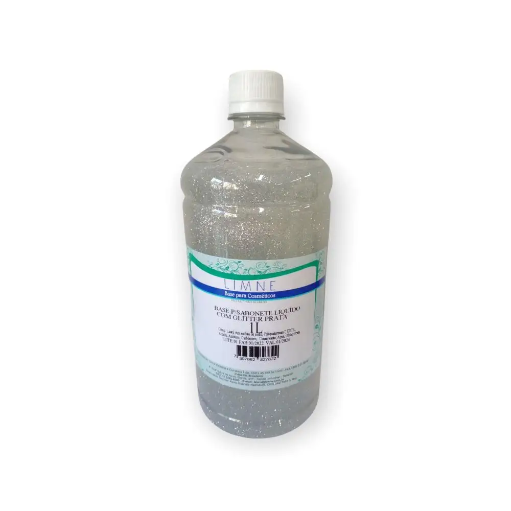 LEQUID ABONET BASE C/ GLITTER SILVER 1L LIMNE