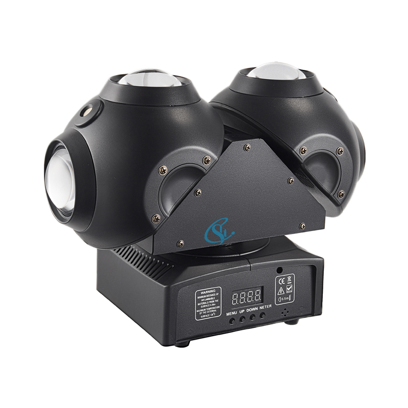 Светодиодный светильник с подвижной головкой 90 Вт RGB для сцены, DJ Light DMX512 для дискотеки, свадьбы, вечеринки, ночного клуба