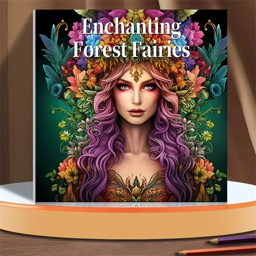 1pc Art Coloring Book 22 Page Coloring Books Gift For Birthday Party Relieve Stress Kill Time Graffiti Painting Drawing Art Book