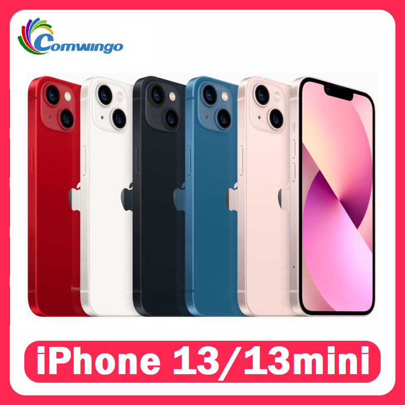 iPhone 13 / 13 mini A15 IOS 5G Face ID 128GB/256GB ROM Pantalla OLED Teléfono móvil desbloqueado iphone13 / 13mini