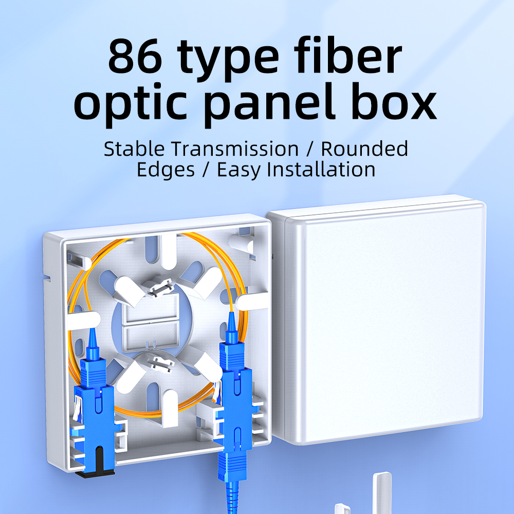 Fiber Terminal Patch Panel Joint Box Optic Terminal Wandmontage Junction Termination Box SC Fiber Combination 86-Informationen