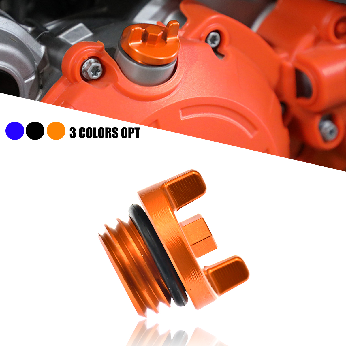 Крышка для наполнителя двигателя CNC для KTM XC XCF XCW XCF-W SixDays SX SXF EXC XC-W 125 250 350 450 500-2004 2021