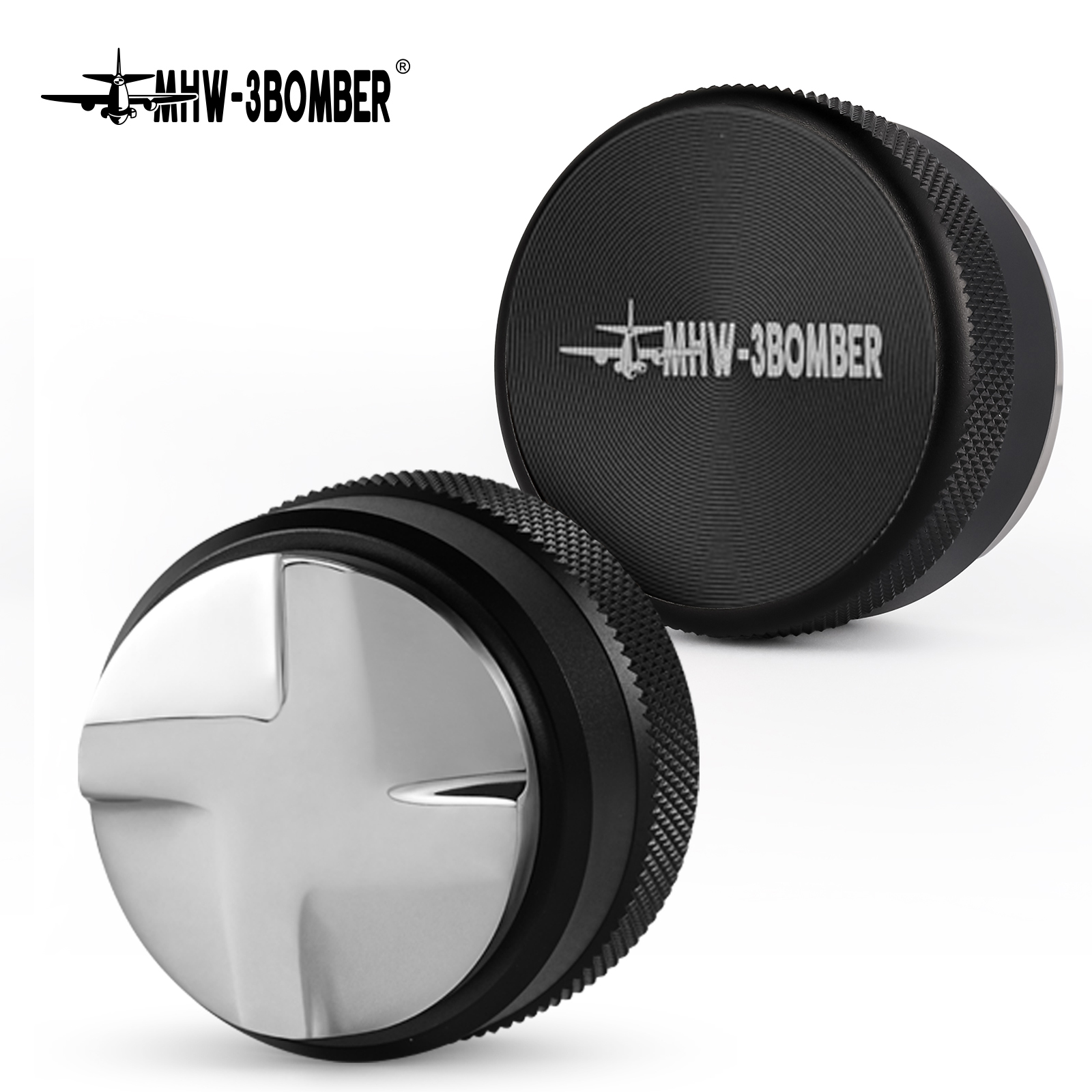 MHW-3BOMBER 51/53/58mm Coffee Distributor Espresso Make Tamping Professional Coffee Powder Press Hammer Barista Accessories