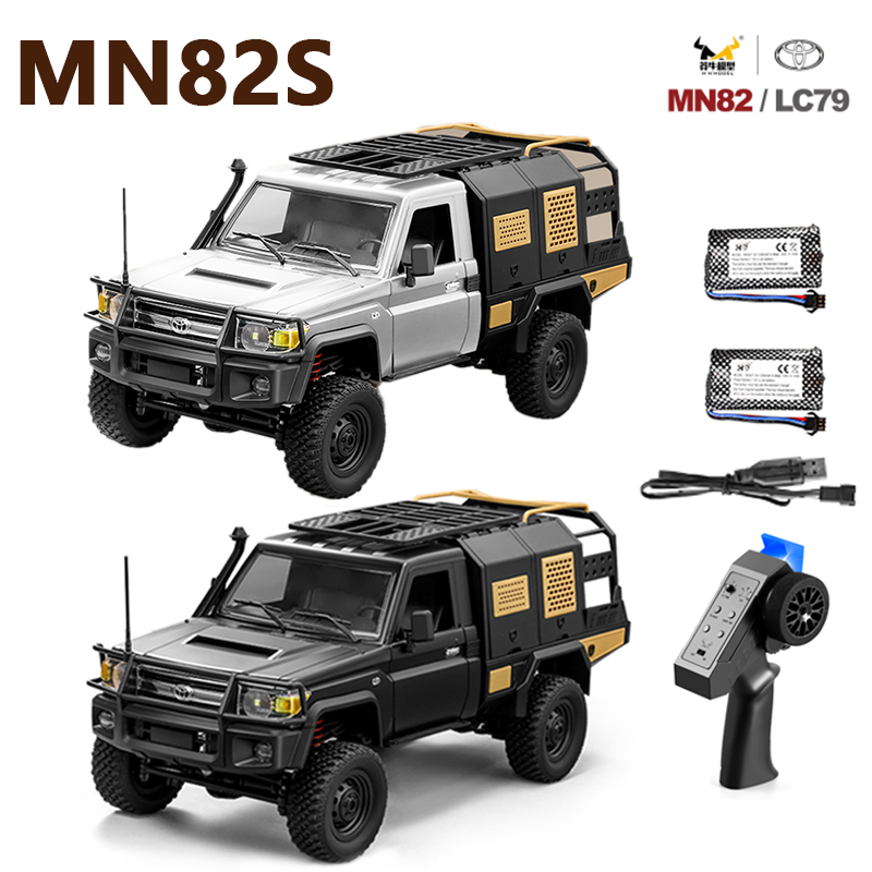 MN82S LC79 MN82Pro MN82T 2,4G 1:12 Полномасштабный пикап Короткий грузовик 4WD Альпинистский автомобиль RC Автомобиль Игрушка с дистанционным управлением Рождественский подарок