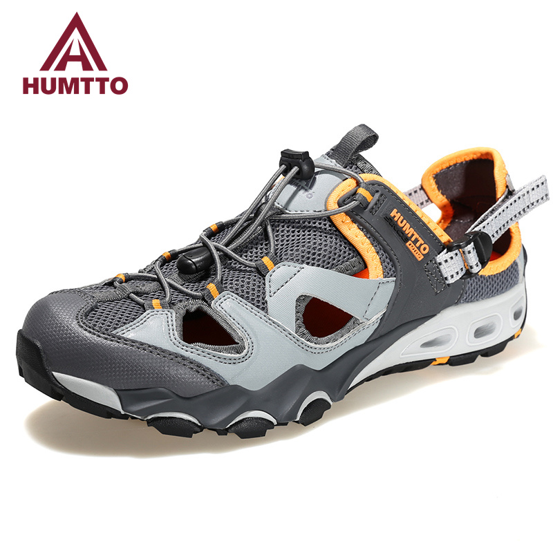 HUMTTO – chaussures de pataugeoire pour hommes, baskets de plage respirantes, de sport, de Trekking, de plein air, 2022