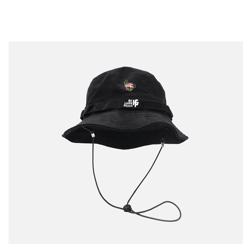 Chapéu Bucket Unissex 2026 Human Made com Design Patchwork, Proteção Solar e Estilo Retrô Casual
