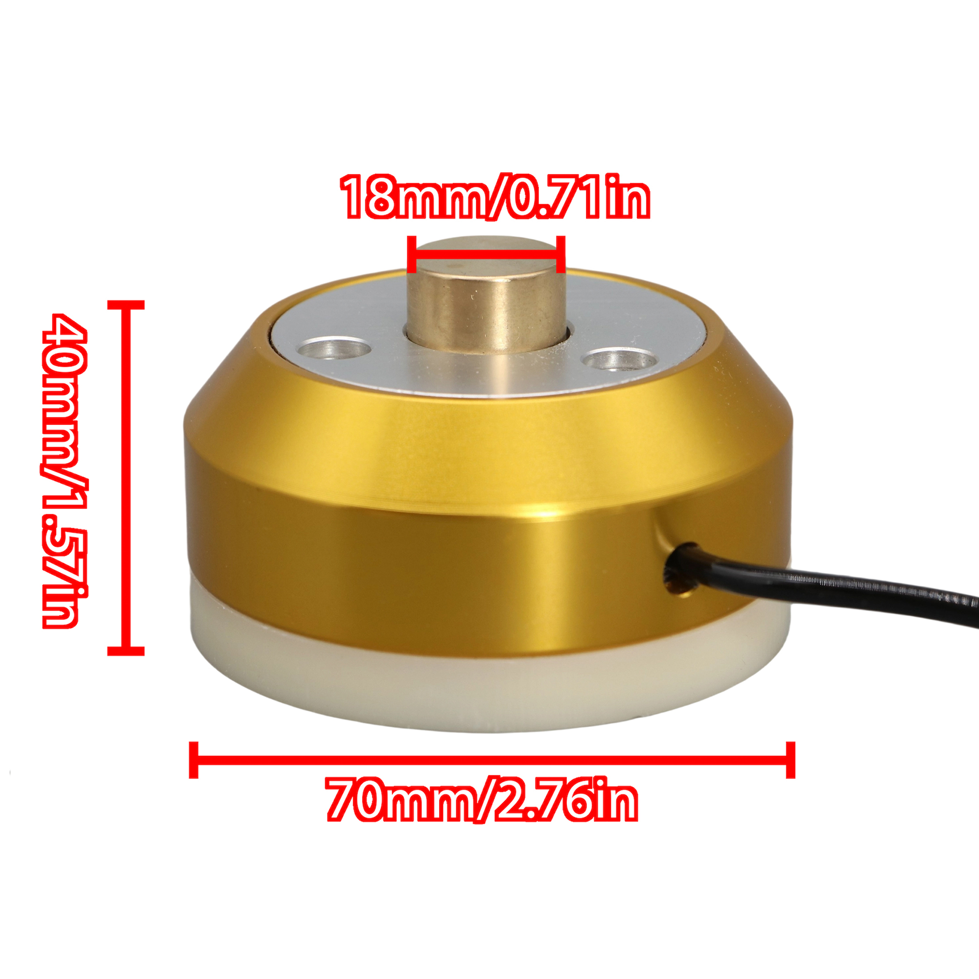 CNC Zero Tool Sensor Auto Z Axis Touch Probe Normally Closed CNC Mach3 Touch Plate for CNC Router Milling Machine