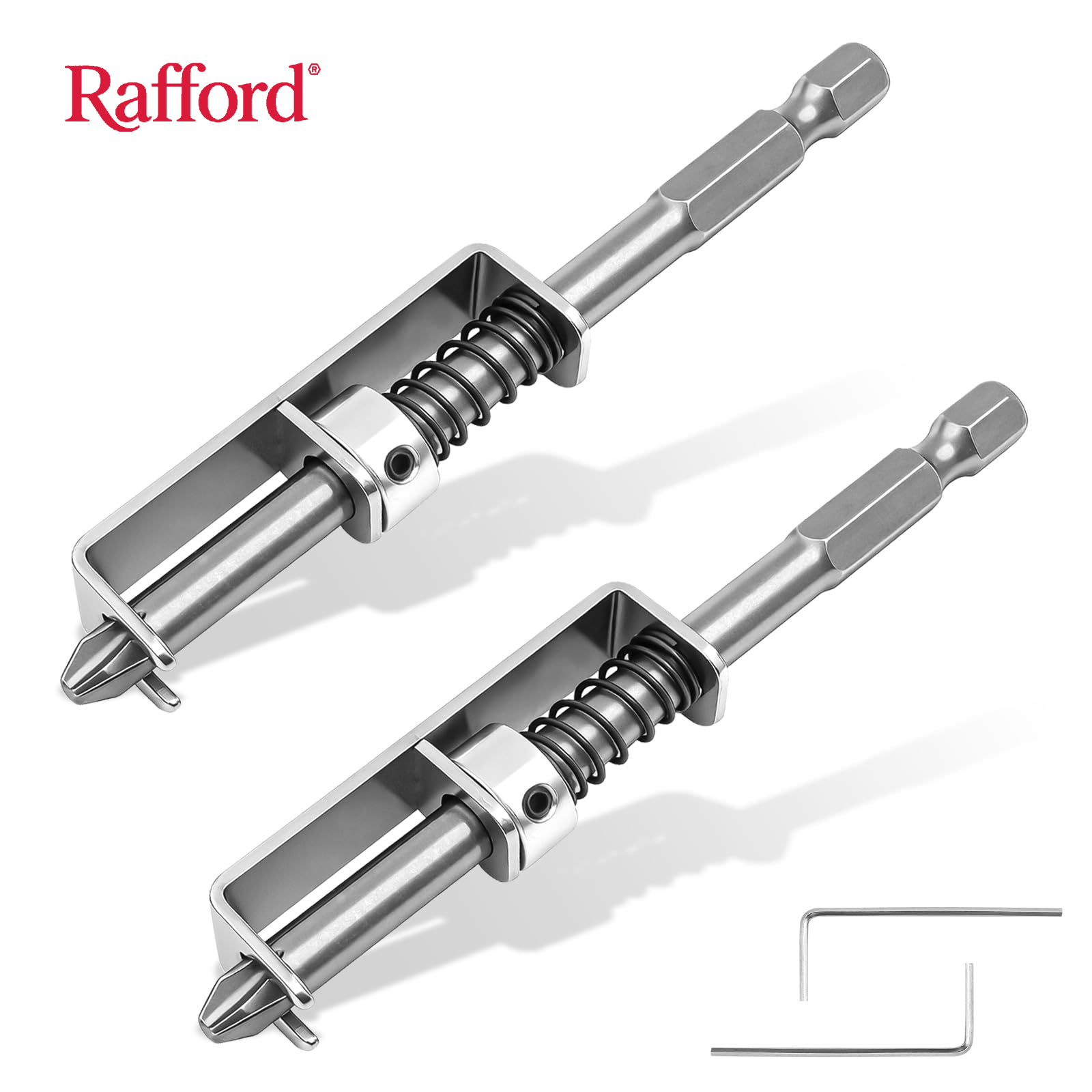 Broca de soporte de tornillo Rafford Juego de abrazaderas de fijación de puntas de destornillador anticaída Phillips adecuada para taladros eléctricos, reparación de bricolaje.