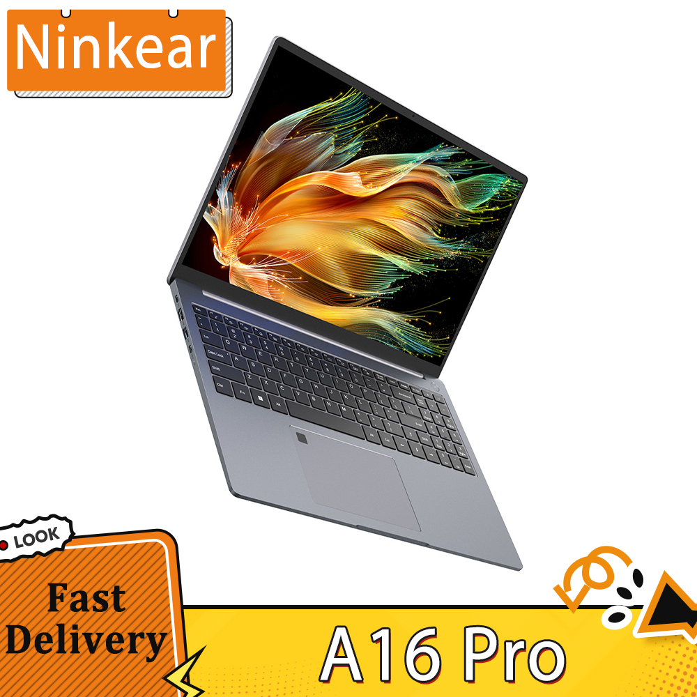Ninkear A16 Pro-laptop, 16 inch 2560*1600 120 Hz IPS-scherm, AMD Ryzen 7 8745HS 8 kernen Max. 4,9 GHz, 32 GB DDR5 RAM 2 TB SSD, WiFi 6