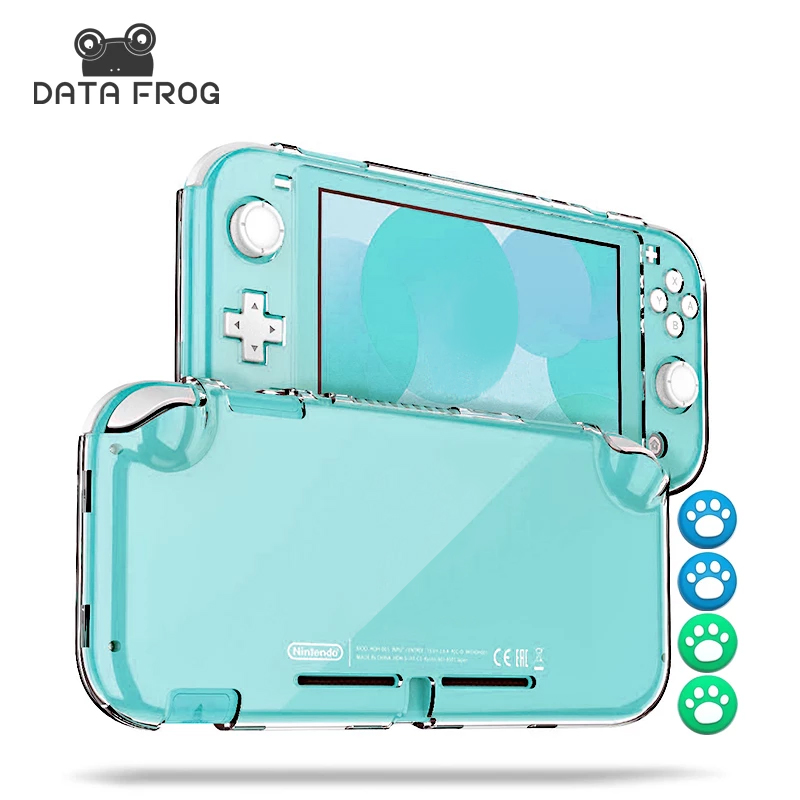 DATA FROG housse de protection antidérapante Compatible avec Switch Lite Console de jeu couverture complète coque en cristal pour Switch Lite