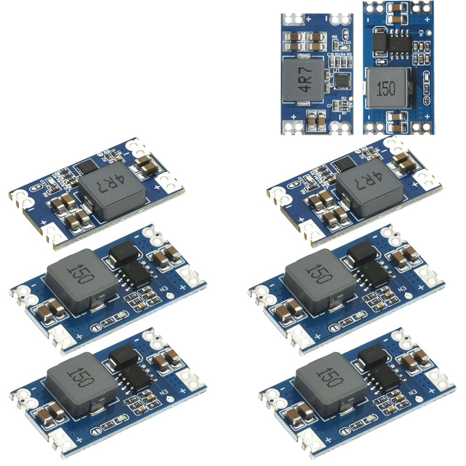 5pcs Hoge Efficiëntie Uitgang 3.3V 5V 9V 12V 5A Mini560 PRO Step Down DC-DC Converter spanningsregelaar Buck Voedingsmodule