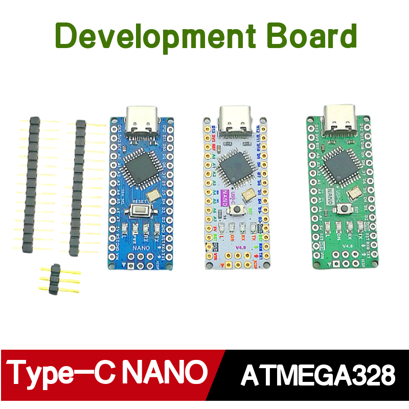 Wysokiej jakości płytka rozwojowa Nano (kompatybilna z Arduino Nano 3.0) Płytka Nano Type-C CH340 ATMEGA328PB Chip