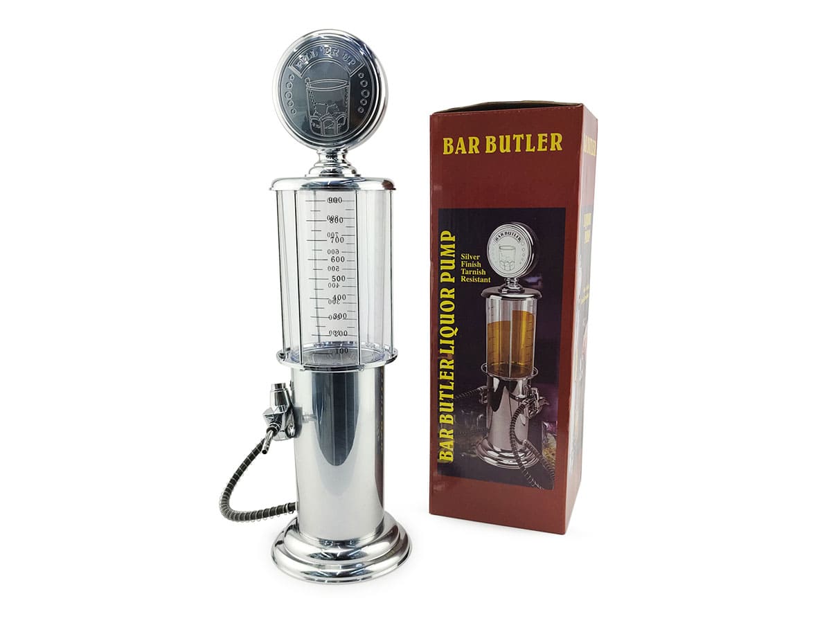 Dispenser Doser Bar Buttler Door Table Drinks Model Retro Gasoline Pump 900ml Whisky Vodka
