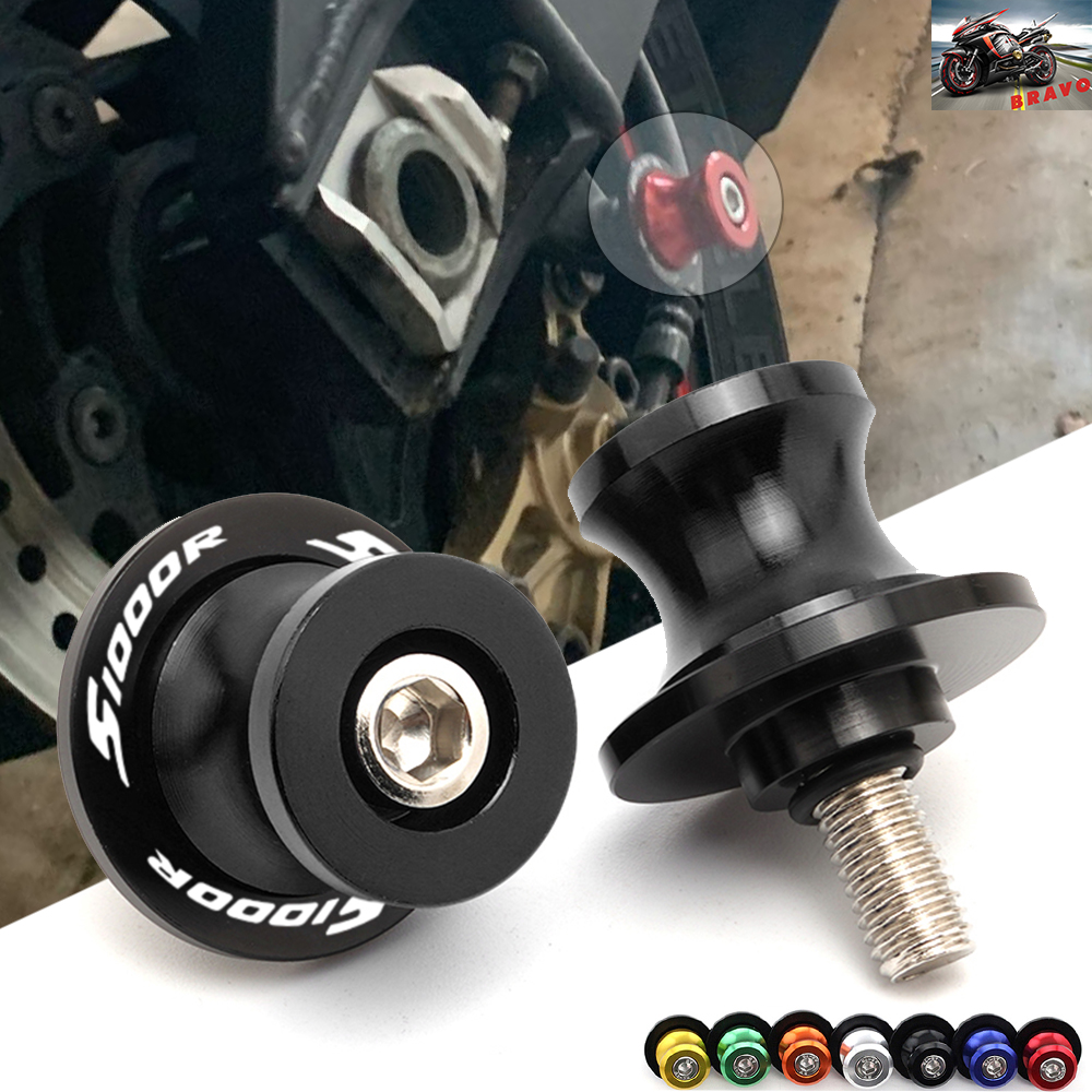 Логотип для BMW S1000R S1000RR 2009-2023 S1000XR 2014-2020, катушки маятника, ползунки, винты-подставки, аксессуары для мотоциклов с ЧПУ, болты M8