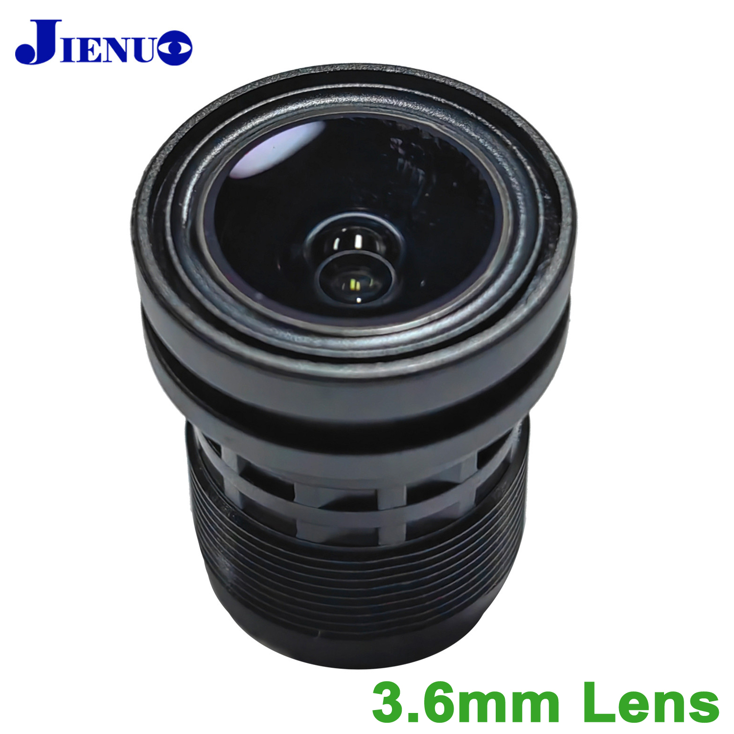 JIENUO HD 3,6mm CCTV lente de Iris fija seguridad M12 2MP apertura formato de imagen vídeo de vigilancia para cámara Ip CCD Digital analógico