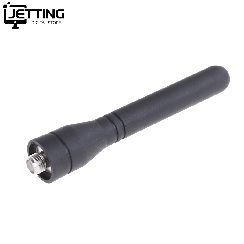 เสาอากาศ SMA-F อ่อนสั้น400-470MHz UHF อะไหล่วิทยุสื่อสาร Baofeng UV5R 888S 7.5cm