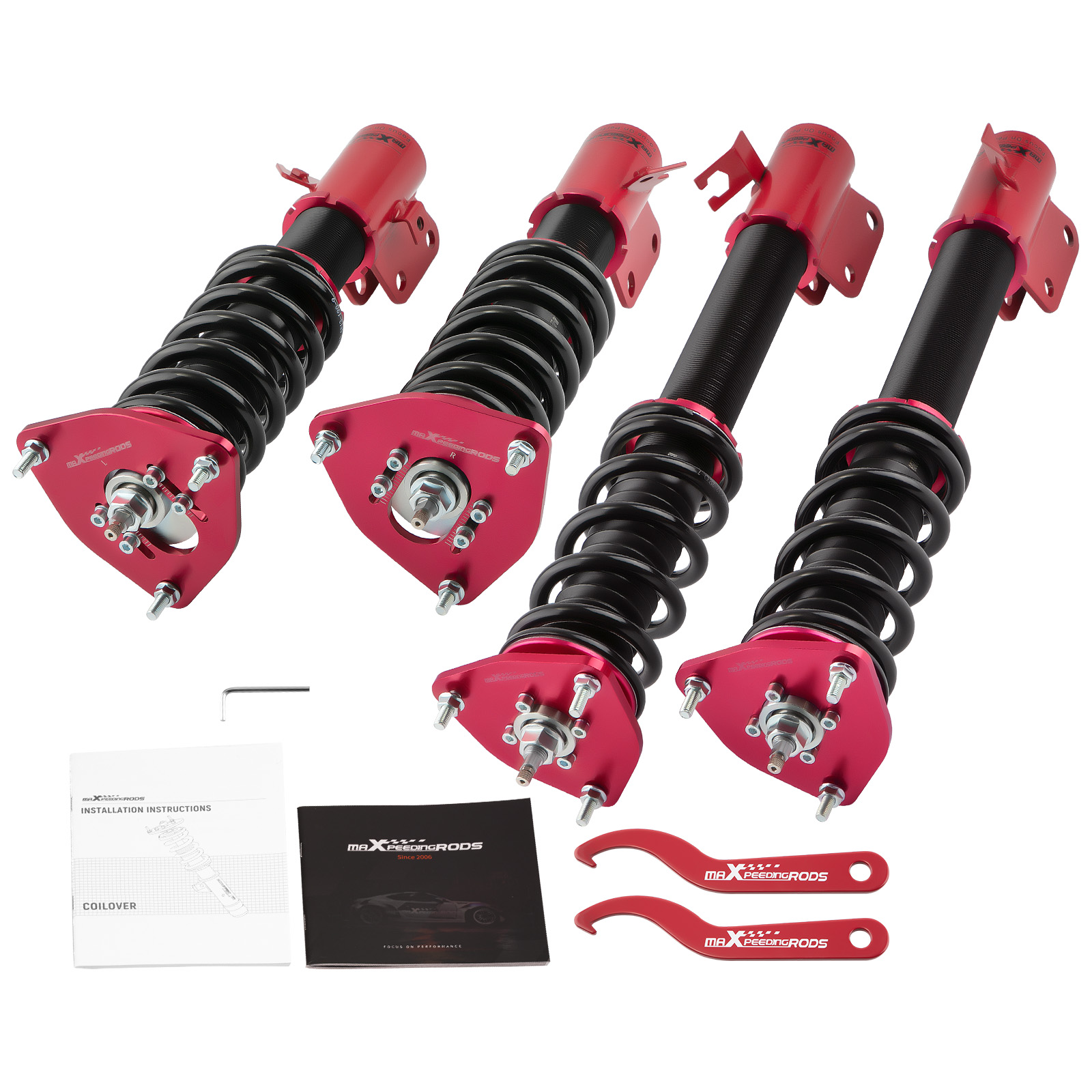 Amortisseur réglable recommandé pour Subaru Impreza WRX STI GDB GDA 227 2000, jeu de ressorts hélicoïdaux, jambe de force avant arrière