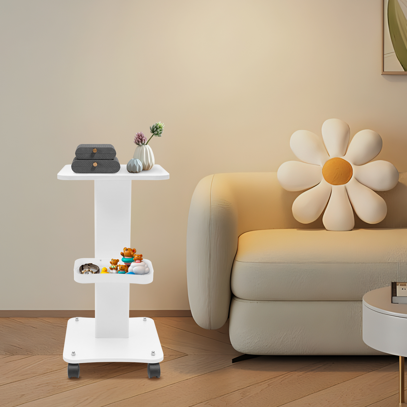 NEW Trolley Cart,Salon Spa Tray Rolling Trolley Stand Mobile Cart,Beauty Instrument Storage Tray,Tattoo Table Work Salon Station