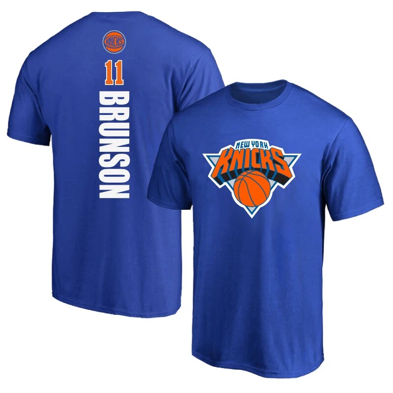 2026 New York Brunson Nr. 11 T-Shirt für Männer und Frauen, Sommer-Baumwolle, Y2K-Kleidung, modisches Rundhals-Kurzarmshirt, Streetwear