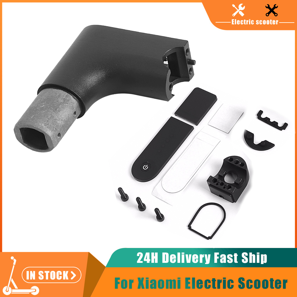 Base de tableau de bord pour Scooter électrique, siège, bloc de presse frontal, anneau de traction, vis, boucle pliante pour Xaomi M365/ Pro avec couvercle d'affichage