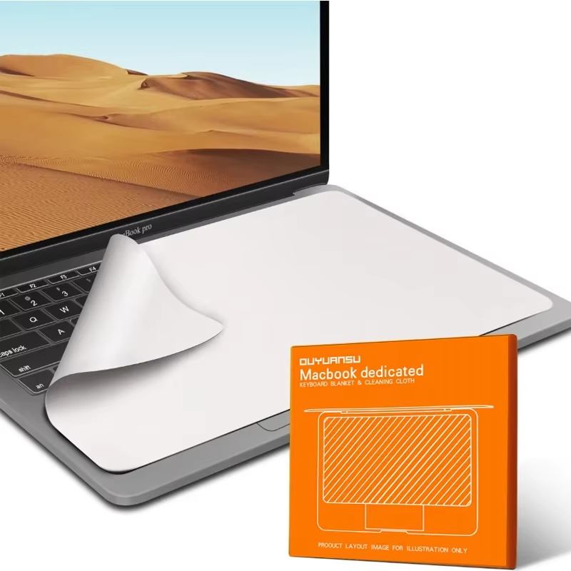 เหมาะสำหรับผ้าเช็ดฝุ่นคีย์บอร์ด MacBook Pro, ผ้าเช็ดทำความสะอาด, ผ้าทำความสะอาดหน้าจอคอมพิวเตอร์แล็ปท็อปขนาด 13/15/16 นิ้ว