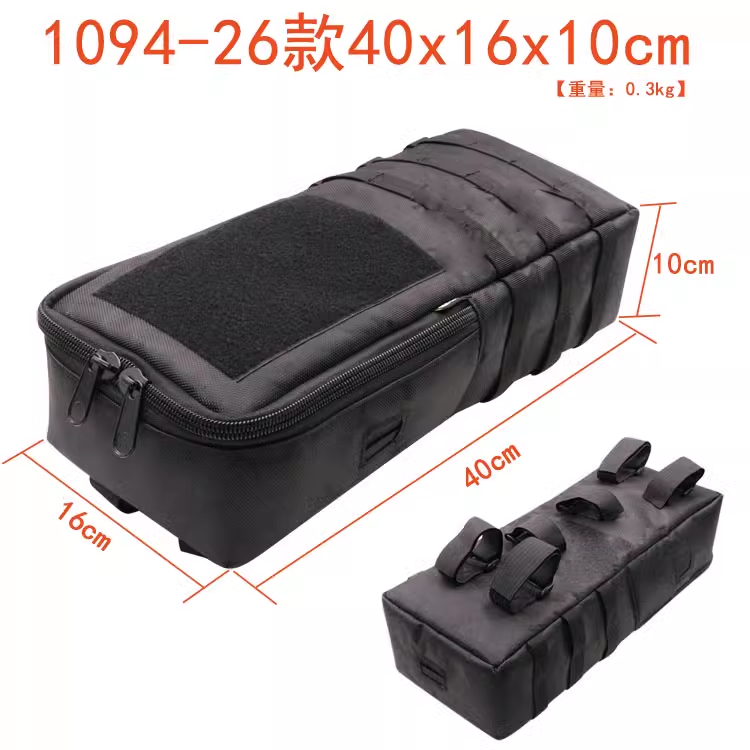 Tas penyimpanan sepeda kain Oxford baterai Lithium, tas sepeda tahan aus tahan guncangan untuk tas sepeda skuter baterai PVC
