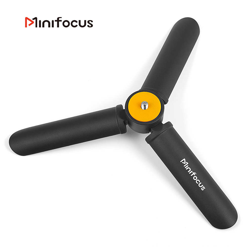 Soporte de trípode OSMO Mobile 3/OM 4, Mini trípode con tornillo de 1/4 pulgadas para DJI OSMO Mobile 4 3 2 OSMO Pocket 2 Zhiyun Smooth q 4 Q Moza Feiyu