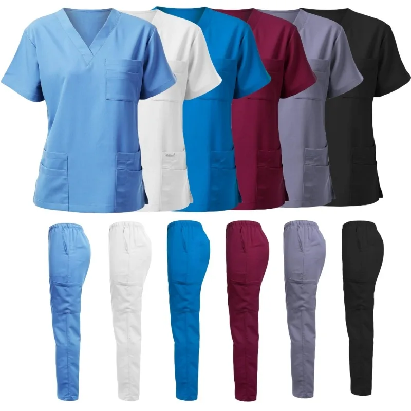 Hospital dental roupas de lavagem das mãos para homens e mulheres manga longa conjunto de roupas de lavagem das mãos dividir médico roupas de trabalho conjunto cirúrgico