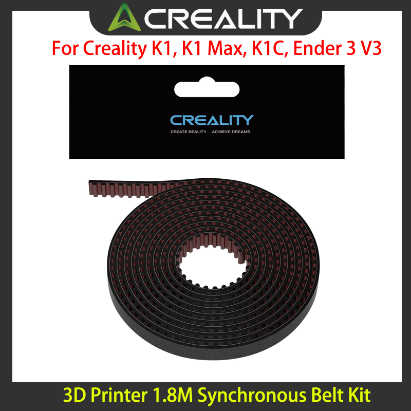 Официальный ремень Creality Open Timing Belt, комплект синхронных ремней 1,8 м для 3D-принтеров K1, K1 Max, K1C, Ender 3 V3