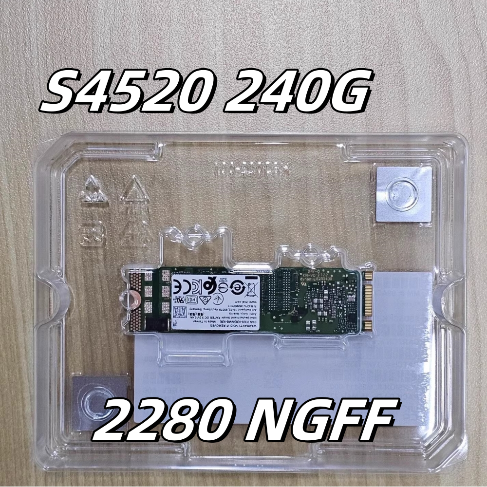 para computadoras Intel Interfaz S4520 240G: unidad de estado sólido empresarial con protocolo M.2 2280 SATA NGFF adecuada
