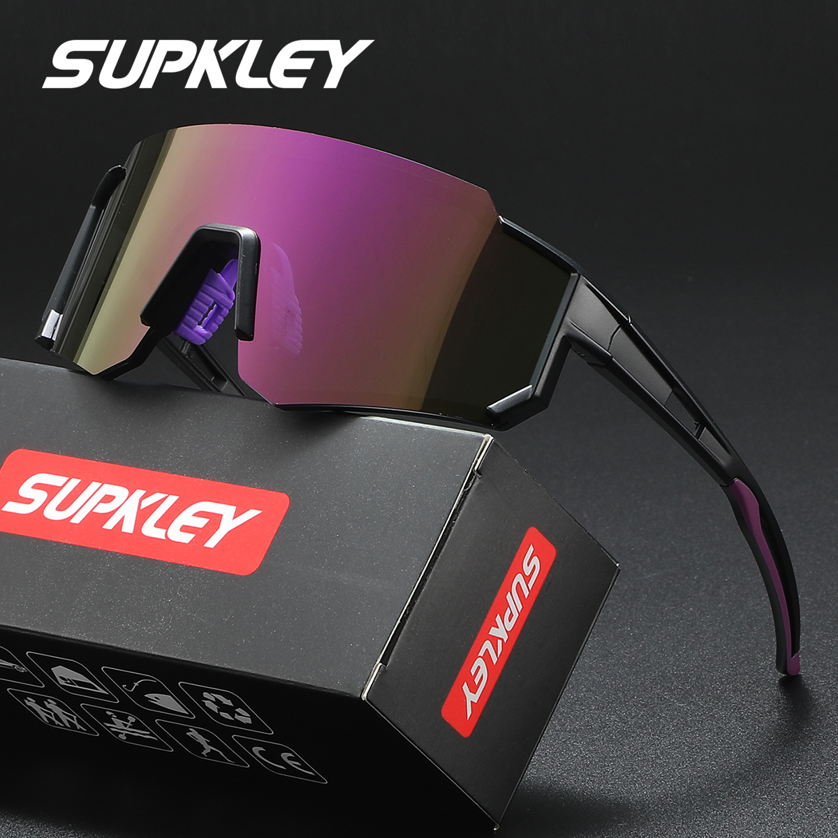 SUPKLEY Advanced Sense Niche Temperament แว่นตากันแดดผู้ชาย TAC เลนส์ตกปลา Camping UV400 Glare Reduction ผู้หญิงแว่นตากันแดดโพลาไรซ์