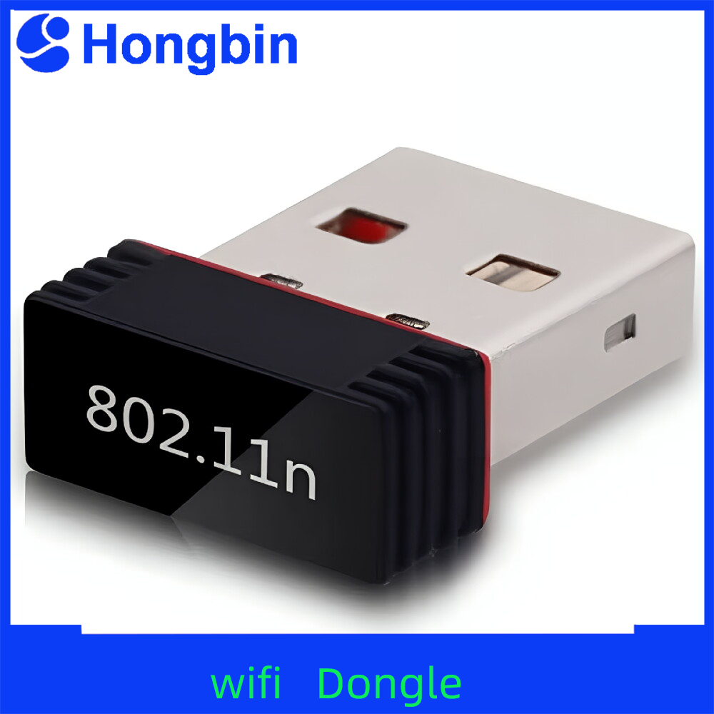 Adapter WiFi 6 do komputera stacjonarnego, mini, bez sterowników, odbiór sygnału sieciowego 150 Mbps, karta sieciowa 2.4G, USB Plug and Play