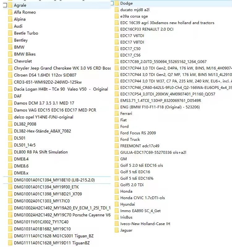 Hot Winols 4.7+93GB Damos Pack Grand Archive Damos Mappacks pour Logiciel Winols BIG PACK Fichiers de Données de Cartographie pour Reprogrammation de Puces