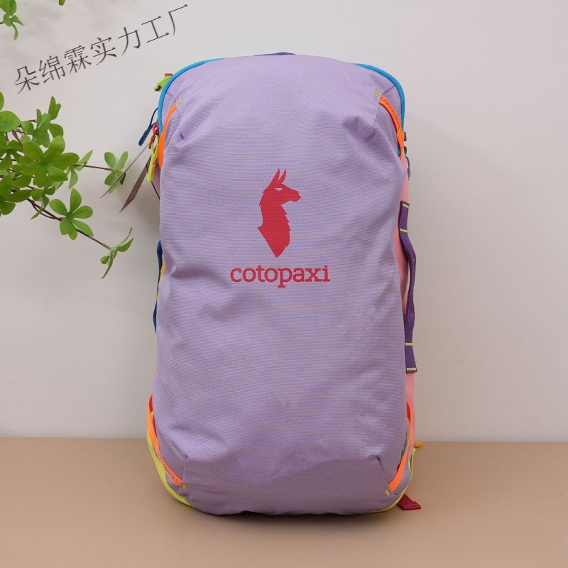 Alpaca Travel Mountain Backpack Lichtgewicht wandeltas met grote capaciteit Unisex Dopamine sporttas