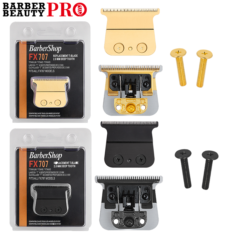 Barbershop FX707 Duurzaam Metalen Professionele Tondeuse Vervanging Blade Set Voor Babyliss Tondeuse FX787 FX726 FX787Z