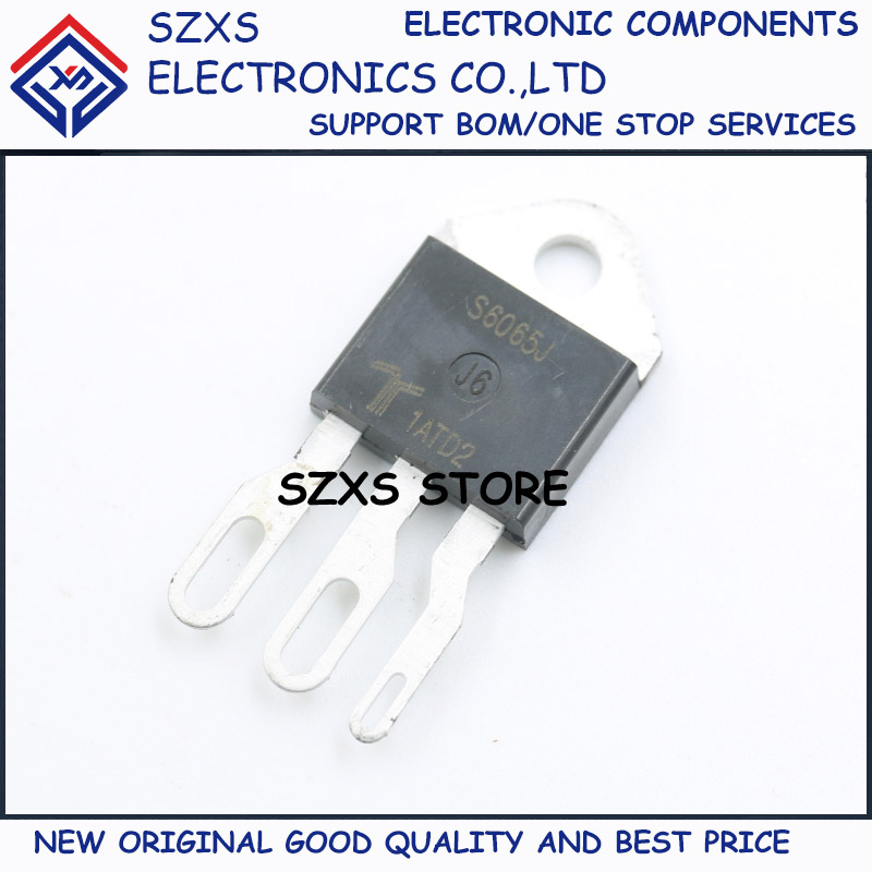 Nuevo tiristor original S6065J TO-218, 5 uds., componentes electrónicos en stock, buena calidad